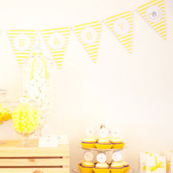 Personalised bunting from Love JK (from $1.99 per letter)