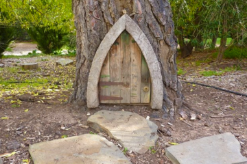 Fairy Door along the Story Book Trail in Carrick Hills