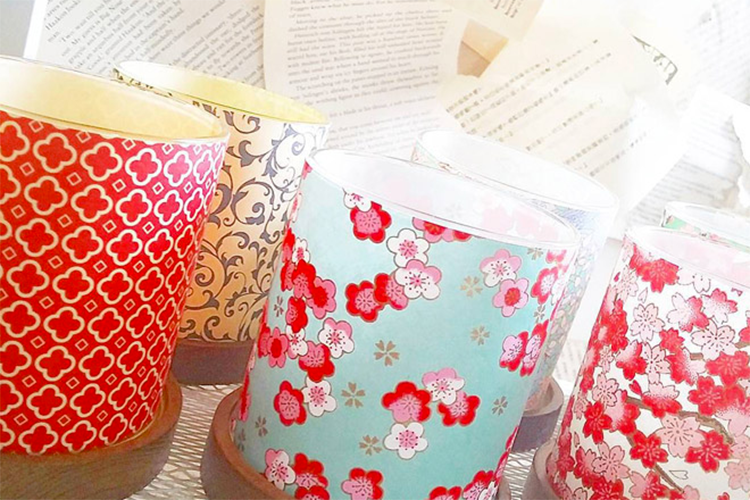 Glass Candle Holders