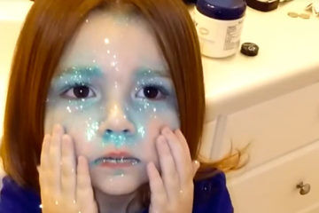 glitter girl Facebook video