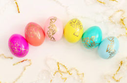 Lovely Indeed Colourful Easter Eggs DIY