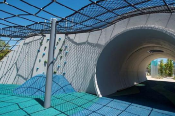 The new Booran Reserve playground in Glen Huntly