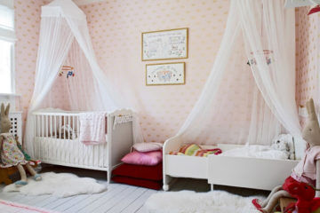 Baby and Toddler shared bedroom