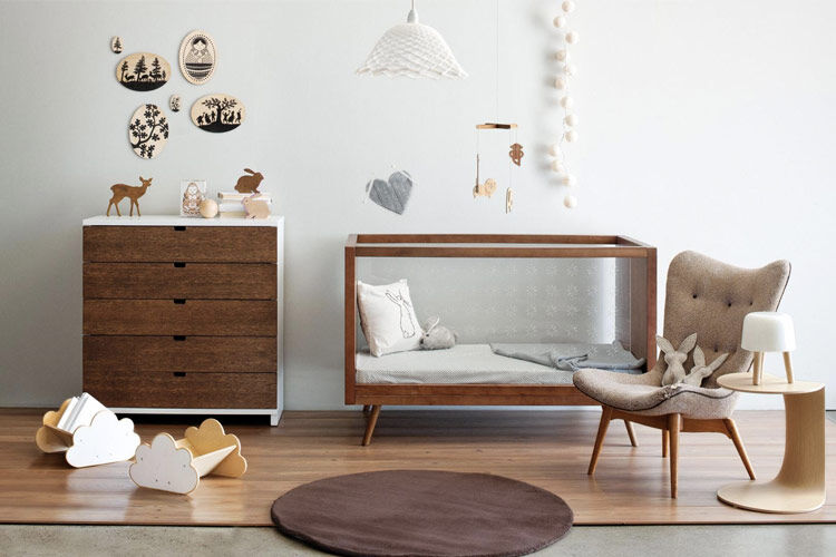 17 inspirational nursery designs using the IKEA Sniglar cot