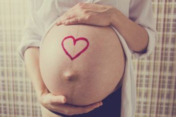 pregnant tummy - awkward baby shower moments