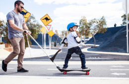 Safe kids skateboard for little kids