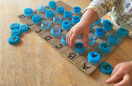 Alphabet small muscle trainer for toddler