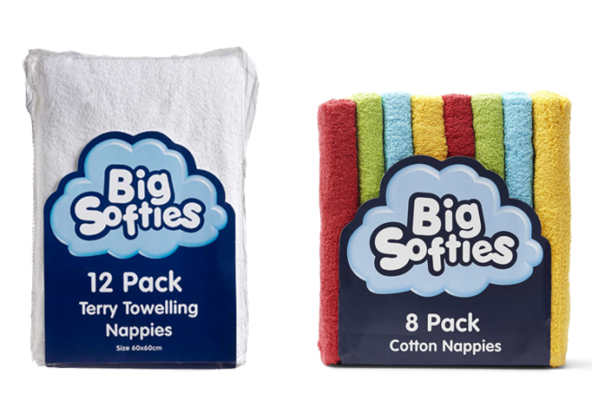 Big Softies Terry Towelling Nappies