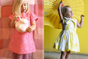 Dresses for little girls by Chalk n Cheese