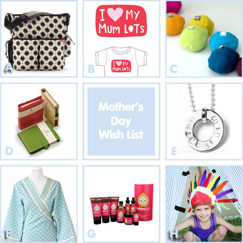Mother's Day Wish List 2010