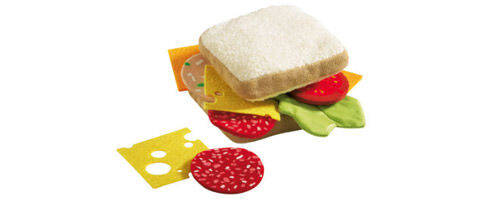 Haba fabric sandwich available from bebabo