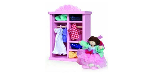 Le Toy Van Rosebud Dolly Dress Up available from Lily & Percy
