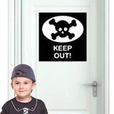 Removal door sign decals from BoscoBear