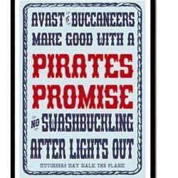 'Pirate Promises' posters by Empressionista
