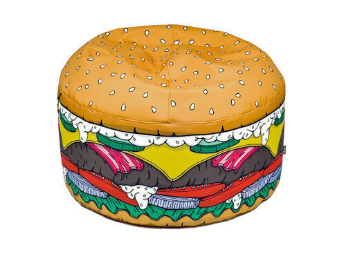 Burger bean bag by Woouf