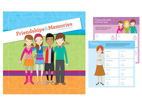 Friendships & Memories primary school memory book