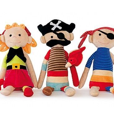 Pirate Pals soft toys available from Annabel Trends