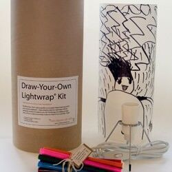 Draw your own lampshade kit