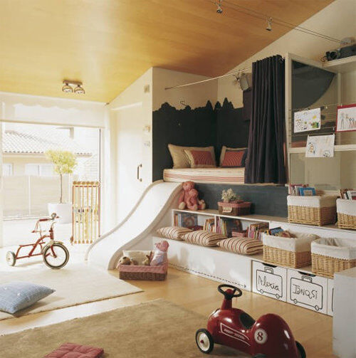 Inspiring playrooms - vintage feel