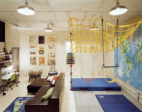 Inspiring playrooms - indoor gym