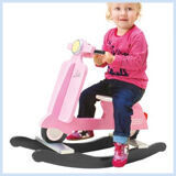 JIP wooden rocking scooter