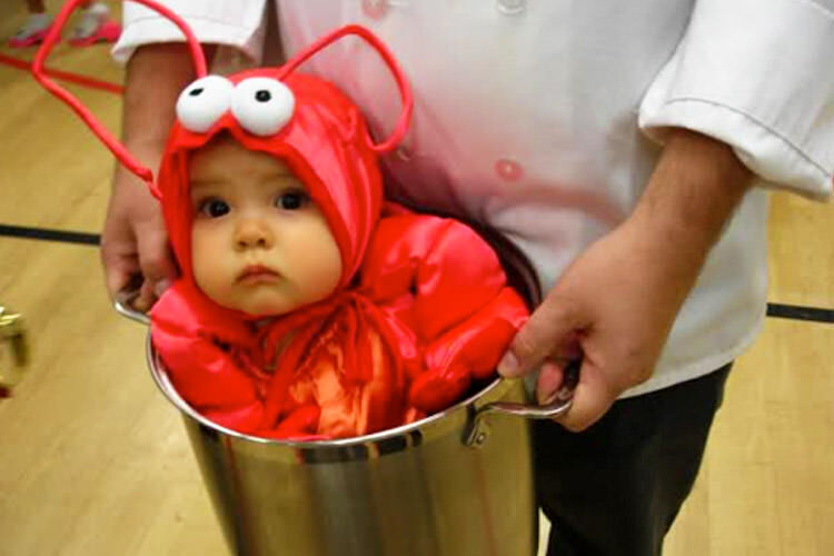 Cute baby costume for halloween