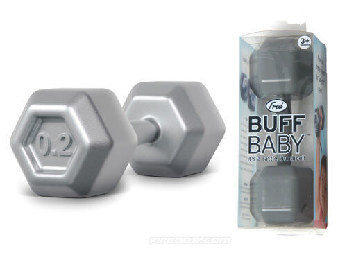 Punching Bag Genuine Fred Buff Baby Dumbbell Rattle – Cool Things