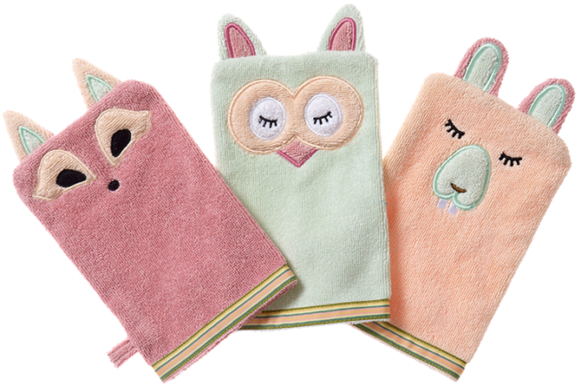 Breganwood Organics Bath Mitts