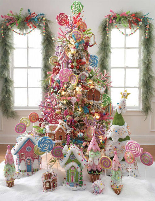 Christmas tree inspiration: candy tree