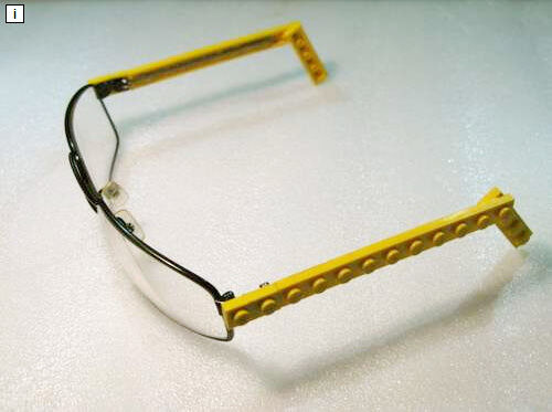 LEGO glasses repair