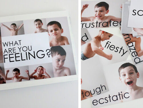 Photobook ideas: feelings book