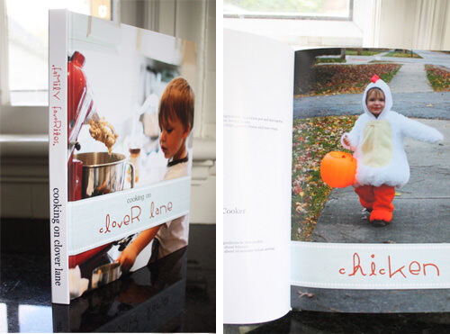 Photo book ideas: family recipe book