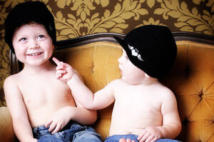 Born To Love boys' beanies, hats and Fedoras