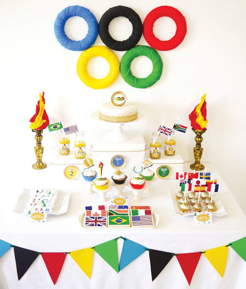 Olympics themed party