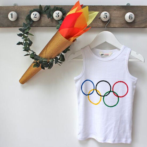DIY Olympic t-shirt
