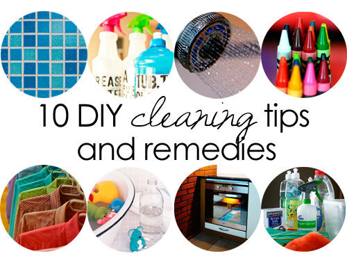 10 DIY cleaning tips and remedies