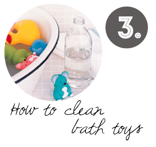 DIY cleaning tips: How to clean bath toys