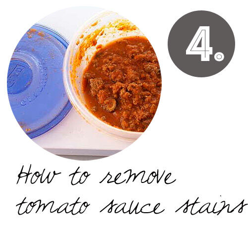 DIY cleaning tips: how to get spaghetti sauce stains off tupperware
