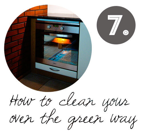 DIY cleaning tips: green oven cleaning