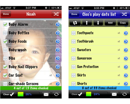 Best apps for parents: packing