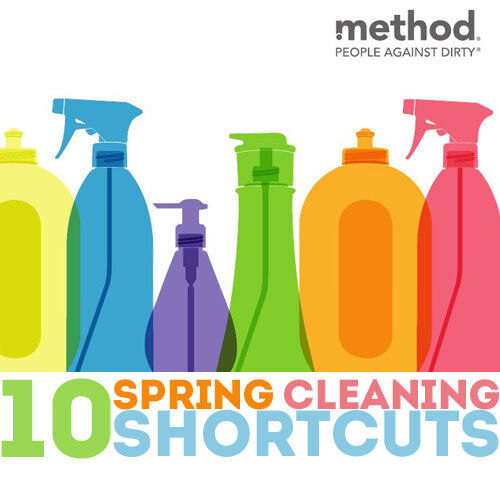10 spring cleaning shortcuts