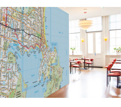 Melways maps wall stickers