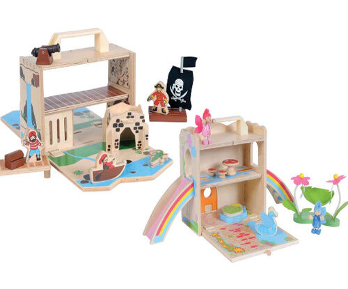 Tiger Tribe fairy and pirate box sets