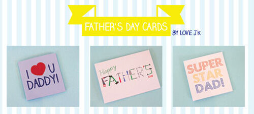 FREE printable Father's Day cards