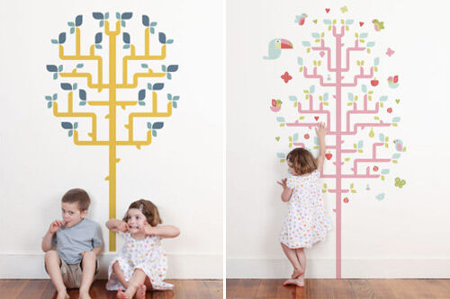 Geo Wall Stickers from tinyme