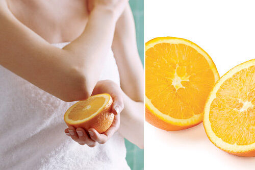 Orange Loofah - natural beauty tips