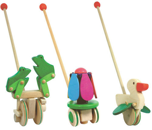 Pushalong toys from Bajo