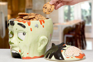 Cookie Jar Zombie Head