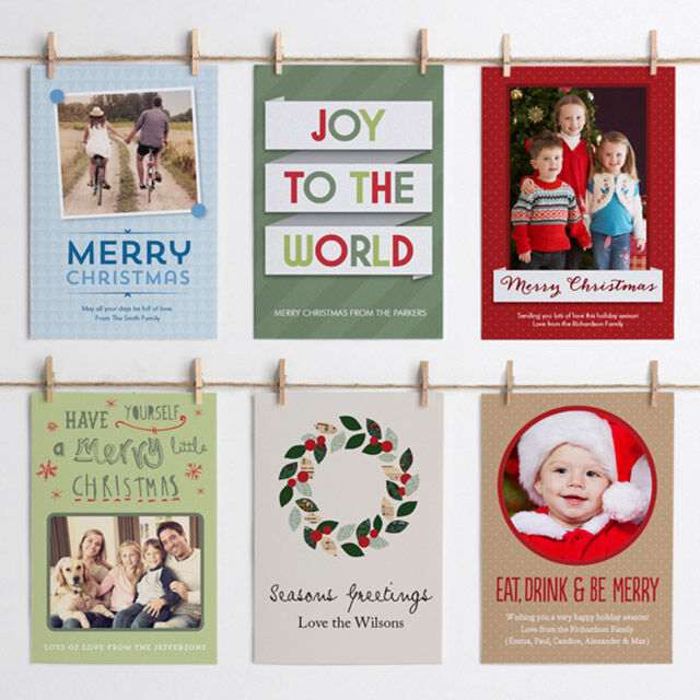 tinyme personalised christmas cards