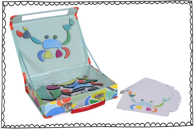 Travel games for kids: Tiger Tribe Magnetic Play Boxes
